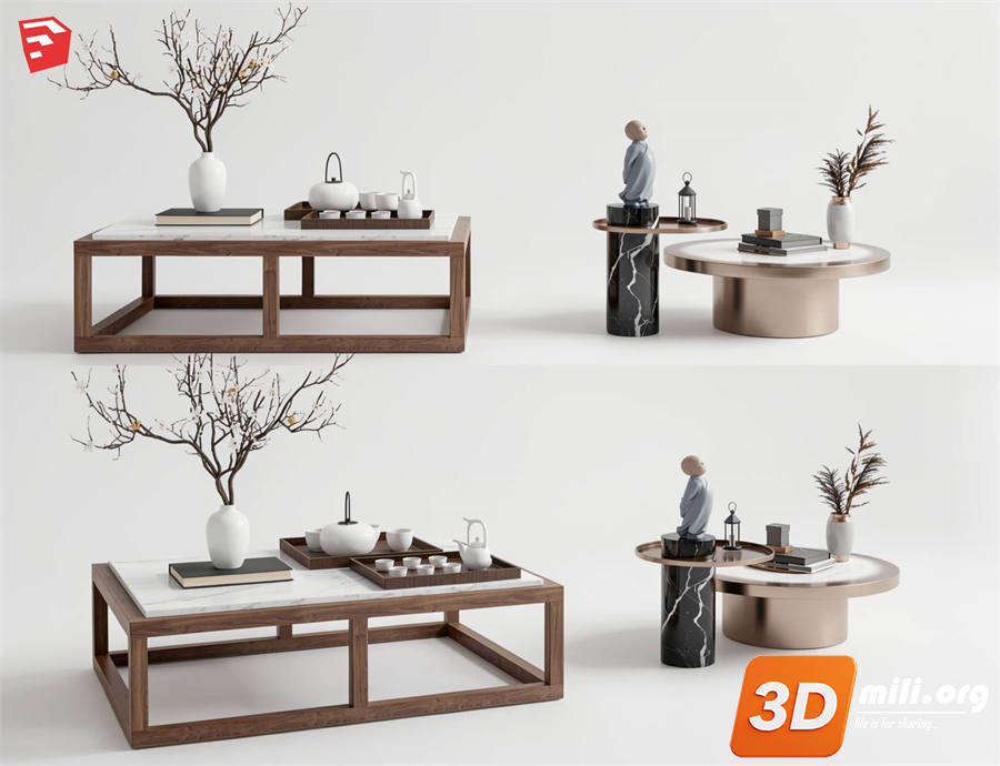 Tea Table Skp Files 